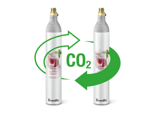 the InFizz™ CO₂ Gas Canisters (2-pack)
